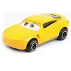 Coches Aleación Racing Lightning Mcqueen Sheriff's Board Tooth Patinete Modelo Adorno Niño Caja Regalo