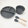 Traje de vajilla creativa nuevo 21 nórdico para niños plato de aprendizaje para comer plato portátil para suplementos alimenticios en stock