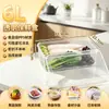 Contenedores de almacenamiento de alimentos de grado comercial, rectangulares, engrosados, herméticos, para almacenamiento en refrigerador, plástico transparente, aptos para congelación y almacenamiento de muestras