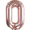 Globos de Papel de Aluminio con Números de 32 pulgadas Dorados, Plateados y Oro Rosa para Decoración de Cumpleaños, Escena de Boda al por Mayor