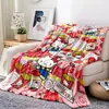 Sinceramente Manta de Franela para el Hogar Estilo Bestia Sanrio Hello Kitty Manta para Sofá Manta para Siesta en la Oficina
