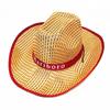 Profesional para hacer impresión de atracciones turísticas parasol mezclilla occidental para hacer todo tipo de impresión de LOGOTIPO alero grande sombrero de sol sombrero de sol