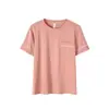 Pijama de Algodón Modal para Mujer de Ayer, Top Pulóver de Manga Corta con Cuello Redondo para Verano, Talla Grande XXXL, Se Puede Usar Afuera Rc