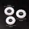 Juego de 3 Piezas con Rosca y Diamantes para Hombres, Anillo de Bloqueo Sexual, Anillo de Ojo de Oveja de Bloqueo Duradero, Juguete Sexual para Adultos