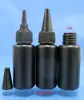 Spot 30ML Tapa Negra Punta Gotero Químico Botella Exprimidora Botella de Agente de Costura de Belleza Tapa de Agua para el Cabello Eléctrica Botella a Prueba de Luz