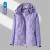 Camuflagem de Primavera e Outono Camada Única Roupas de Carregamento Finas Outdoor Impermeável à Prova de Vento Casaco Casual para Casal Roupa de Montanhismo Compra em Grupo Roupas Masculinas
