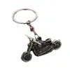 Cross-border Hot-selling Motorcycle Keychain Pendant Pingente Simulação Motocicleta Roda Movendo Pingente Requintado