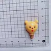 Superfície de Óleo Brilhante Desenho de Urso Simulação Urso Pooh Urso Flor Garra de Urso Pote de Mel Grampo de Cabelo Corda de Cabelo Acessórios de Cabelo Acessórios de Resina