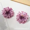 Flor de crisantemo simulada para gorro de graduación DIY, sombrero de sol, materiales de flores decorativas, decoración para el hogar y la sala de estar, paisaje de jardín, flores artificiales