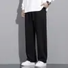 Pantalones de Trabajo Rectos para Hombre, Primavera y Otoño, Verano, Marca de Tendencia, Pantalones de Chándal Holgados, Pantalones Largos Casuales, Pantalones para Hombre, Envío Directo de Una Pieza
