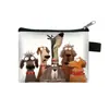 2025 Nova Bolsa de Moedas de Cachorro Fofo Bolsa para Cartão de Recompensa de Estudante Bolsa para Chaves Bolsa de Armazenamento de Moedas