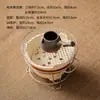 Estufa té cocina hogar interior casa de té china olla de cerámica tetera con asa lateral fuego de carbón Olla de red popular cocedor de té