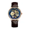 Reloj mecánico, reloj de hombre marca Biden, reloj modelo con correa de moda nuevo