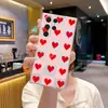Bestseller Shopee Coração Vermelho Retrô Xadrez Galáxia S26 Capa Fofa Macia S24Ultra Capa de Telefone Transparente