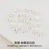 Cobre banhado a ouro 18k pulseira e colar DIY materiais de miçangas artesanais fecho em U fecho de ponta conta de posicionamento fecho acessórios
