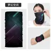 Máscara Protectora Solar para Ciclismo Verano Pesca al Aire Libre Máscara de Seda de Hielo Cortavientos Secado Rápido Conjunto para Cuello Capucha Muñeca Capucha Mágica