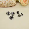 Botões Metálicos Retangulares e Redondos com Strass de Resina Fuguang para Casacos, Jaquetas e Camisas Femininas - Acessórios para Vestuário