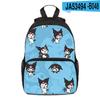 Mochila Periférica Sanrio kuromi kuromi com Estampa 3D Nova Mochila Escolar Mochila para Ensino Fundamental Jardim de Infância