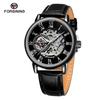 Comercio Exterior Más Vendido Moda Masculina Retro Elegante Esqueleto Transparente Fondo Mecánico Reloj
