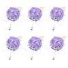 Set de 6 Piezas de Suministro Transfronterizo Europeo y Americano Novio y Novia Boda Hoja de Oro con Cuentas Muñequera y Ramillete Fabricante Venta al por Mayor Stock Disponible