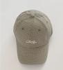 Gorra de Béisbol Bordada con Letras a Cuadros Liangfang 2025 para Niños, Primavera Temprana, Cara Pequeña/Grande, Visera Grande, Parte Superior Suave