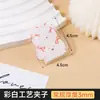 Fabricante Clip de PP Borboleta Acrílica Clip para Prova de Teste Clip Criativo Colorido Branco Clip para Artesanato Foto Clip de Canto Dupla Face para Diário