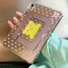 Funda linda de Oso con Puntos Adecuada para Funda de Tableta Apple iPad 11 Air Soporte Integrado Funda con Mini Soporte Pro Dibujos Animados