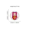 Venta Directa en Stock de Nuevas Insignias Metálicas de Dibujos Animados de Chicas Cazadoras de Demonios K-Pop, Decoraciones Creativas para Mochilas, Regalos