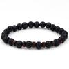 AliExpress com o mesmo parágrafo pedra flash pedra vulcânica pedra de ferro preto pulseira pulseira de amantes pulseira de personalidade atacado direto da fábrica