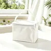Bolsa Térmica de Folha de Alumínio para Seis Latas Personalizada Bolsa Tote Portátil Multiuso Lancheira Térmica Espessa de Grau Alimentício Bolsa para Levar