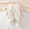 Macacão matelassê para bebê 40g para outono e inverno, roupa quente de algodão para meninos e meninas, macacão de inverno para recém-nascidos