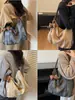 Bolsa Grande de Textura Suave de Cuero para Otoño e Invierno Bolso de Hombro Tote para Mujer Mochila de Tres Usos Bolso Cruzado Bolso Grande para la Escuela y el Trabajo