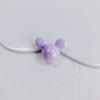 Venta al por mayor de accesorios de joyería DIY resina acrílica color simple chapado Mickey cuentas sueltas material para accesorios con cuentas
