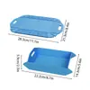 Caixa Organizadora Dobrável Multifuncional de Silicone Magnético, Tapete Isolante, Tábua de Corte Dobrável para Exterior, Caçarola Espessa, Tapete de Mesa Resistente ao Calor