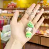 Chaveiro Criativo Fofo da Menina dos Doze Signos do Zodíaco Chaveiro de Boneca Desenho Animado Pequeno Presente Desenho Animado Enfeites Infantis