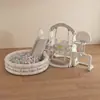 [Escada para Bebê com Escorregador para Uso Familiar Interno e Externo, Balanço para Crianças, Piscina de Bolinhas para Bebê, Bolas Oceânicas]