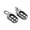 Accesorios para motocicleta vehículo todoterreno modificación pedal metálico pedal trasero pedal de asiento trasero decoración de modificación accesorios