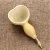Colador de calabaza natural Malla de filtro de té Cuchara de personalidad creativa Set de té Kung Fu Cuchara de té Accesorios para la ceremonia del té