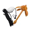 Juego de Ancla Plegable de Acero al Carbono Naranja de 1.5 kg para Botes de Goma Inflables, Kayaks y Barcos de Pesca