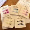 Pasador de Estrella de Cinco Puntas Brillante de Colores Estilo Coreano Pinza Lateral BB para Niños Pasador Básico Lindo Dulce Accesorio para el Cabello Versátil
