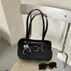 Bolso cruzado de axila con hebilla de cinturón retro para mujer, nuevo modelo 2026, bolso de hombro casual de gran capacidad, bolso de mano