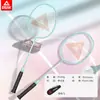 Racket de Bádminton Peak de productos genuinos Resistente a los golpes Doble Racket Ultra-ligero Fibra de Carbono Traje para Adultos Niños Grado Profesional