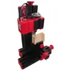 Mini Fresadora Vertical Pequeña de Grado de Enseñanza, Máquina Herramienta de Enseñanza, Máquina de Doble Propósito Combinada Horizontal y Vertical
