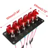 12V24V Accesorios Modificados para Coche Portafusibles Reemplazable Panel de Interruptor Basculante con Luz Fabricante Producto Nuevo Venta al por Mayor