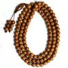 Pulseira de Contas de Madeira de Seis Camadas, Pulseira Masculina de Sândalo Dragonwood, Contas Culturais para Mulheres, Contas de Oração