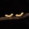 Pendientes de Murciélago Animales Personalizados Simples Europeos y Americanos Listos para Enviar Venta al por Mayor Moda Pendientes Personalizados de Acero Inoxidable para Mujer Suministro Transfronterizo