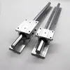 Directo de Fábrica Alta Calidad Guía Redonda Acero de Alto Carbono Guía de Soporte Aluminio Soporte Guía Lineal TBR30 TBRC30