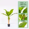 Plantas Verdes Artificiales al por Mayor, Decoraciones de Interior Estilo Nórdico, Plataneros Ornamentales Grandes, Plantas de Platanero Artificial en Maceta