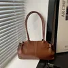 Estilo Coreano Retro Cuero Encerado al Aceite 2026 Nuevo Informal Moda Bolso Tote de Hombro/Axila de Gran Capacidad para Mujer