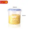 Latas Seladas, Potes Plásticos para Alimentos, Latas de Armazenamento, Recipientes de Armazenamento para Grãos, Lanches de Cozinha, Caixas de Armazenamento para Geladeira